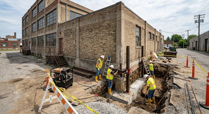 Commercial Foundation Repair in Greenville, SC