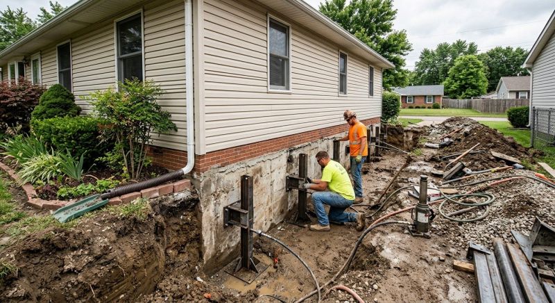Foundation Stabilizing in Greenville, SC