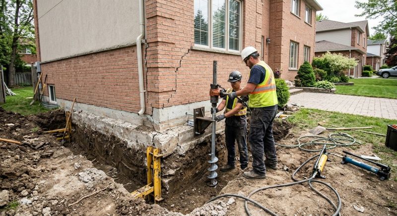 Sinking Foundation Repair in Fort Collins, CO