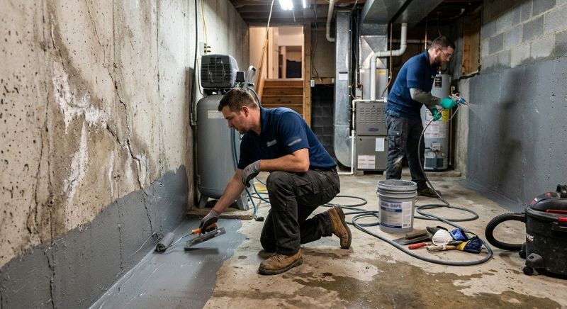 Basement Concrete Sealing in Fort Wayne, IN