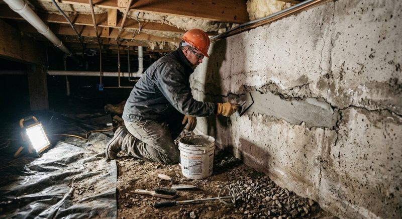 Basement Foundation Repair in Greenville, SC