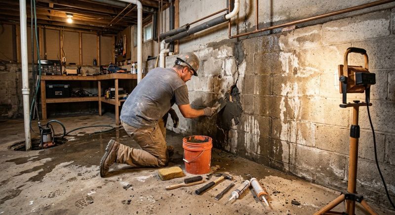 Basement Foundation Sealing in Greenville, SC