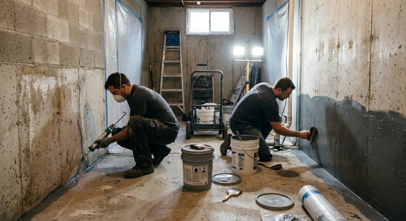 Basement Sealing Service in Greenville, SC
