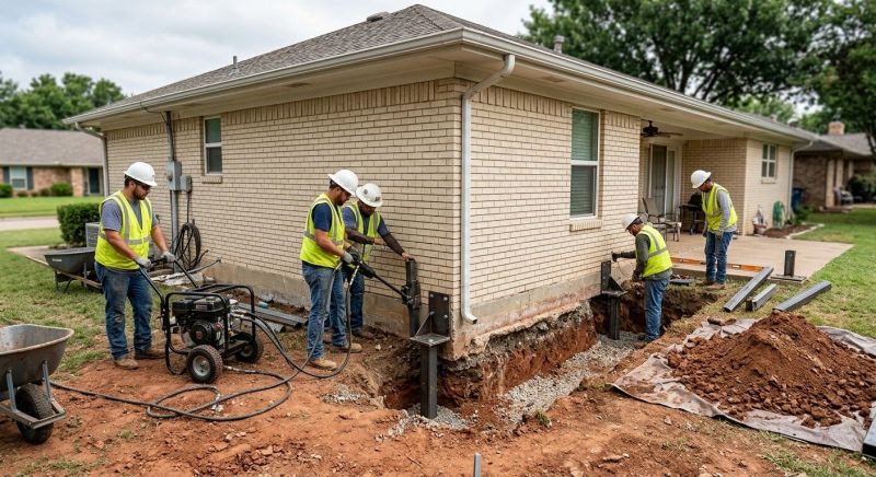 Basement Stabilization in Columbus, OH