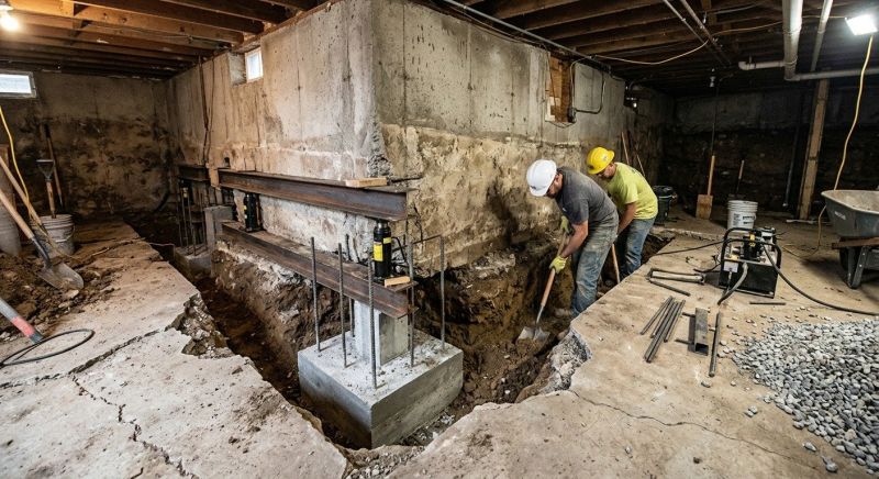 Basement Underpinning in Sarasota, FL