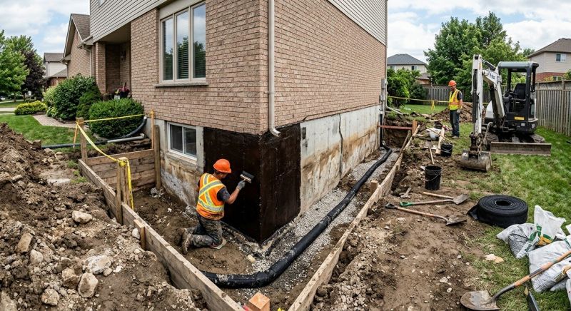 Brick Foundation Sealing in Grand Rapids, MI