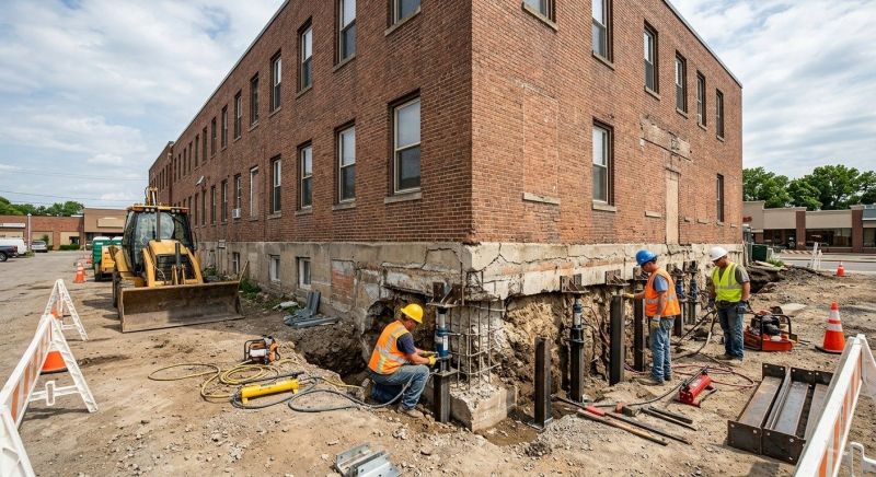 Commercial Foundation Repair in Greenville, SC