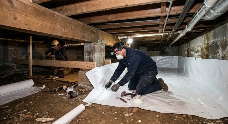 Crawl Space Leveling in Fort Collins, CO