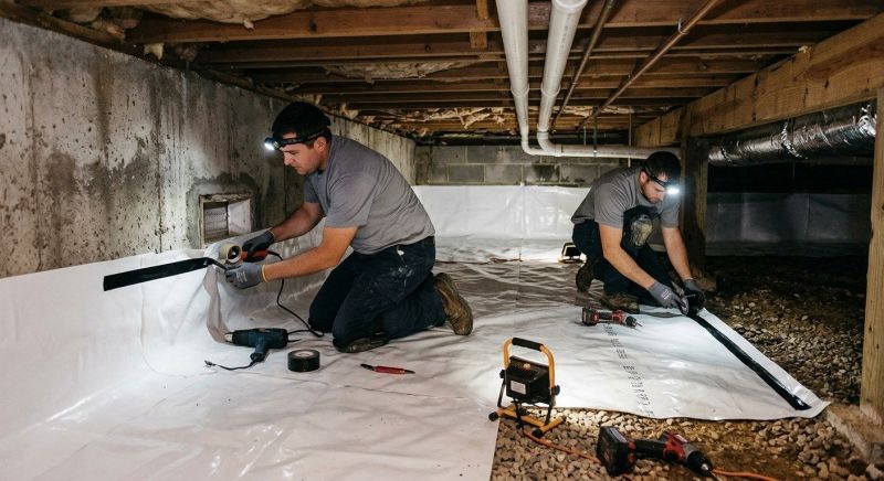 Crawlspace Waterproofing in Fort Wayne, IN
