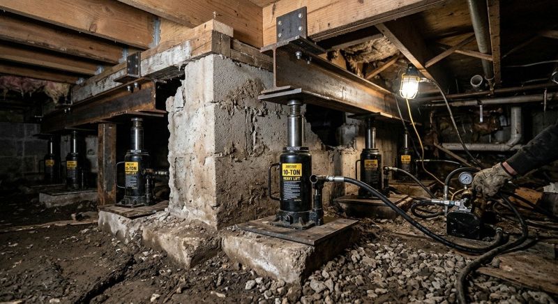 Foundation Jacking in Fort Collins, CO
