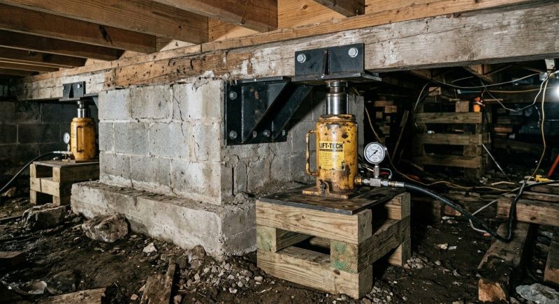 Foundation Jacking in Columbus, OH
