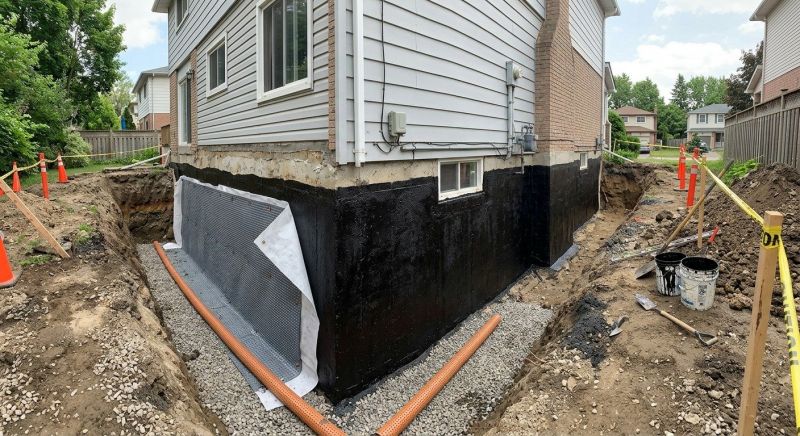 Foundation Moisture Control in Columbus, OH