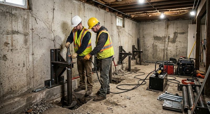 Foundation Stabilizing in Columbus, OH