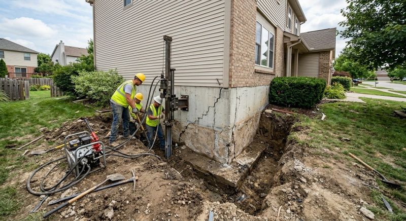 Foundation Underpinning in Greenville, SC