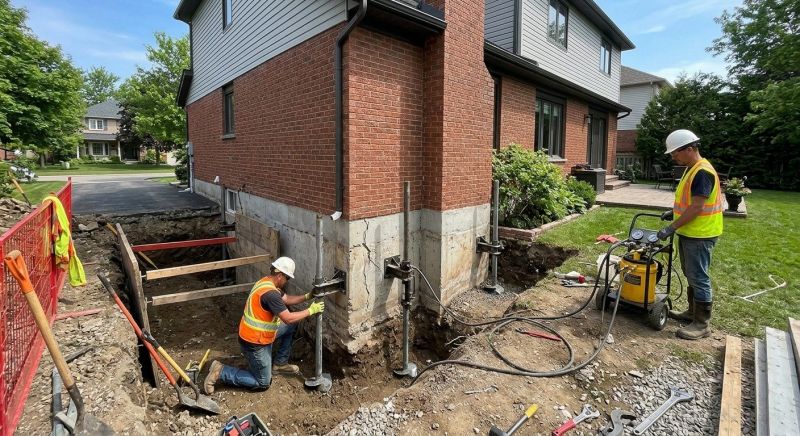 Foundation Underpinning in Greenville, SC
