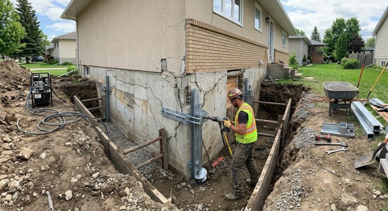 House Foundation Repair in Greenville, SC