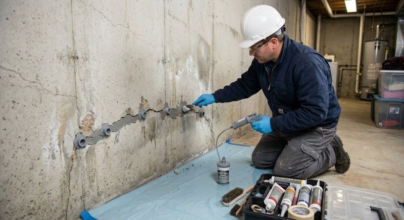 Structural Crack Repair in Greenville, SC