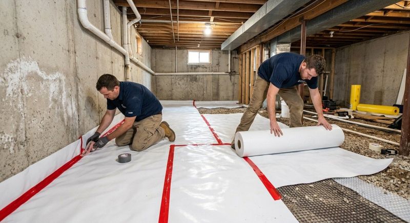 Vapor Barrier Installation in Fredericksburg, VA