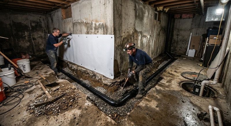 Wet Basement Repair in Fort Collins, CO