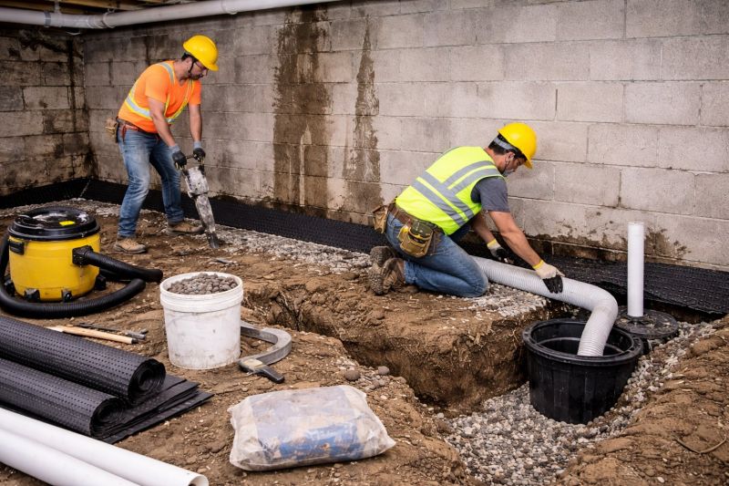 Wet Basement Solutions in Grand Rapids, MI