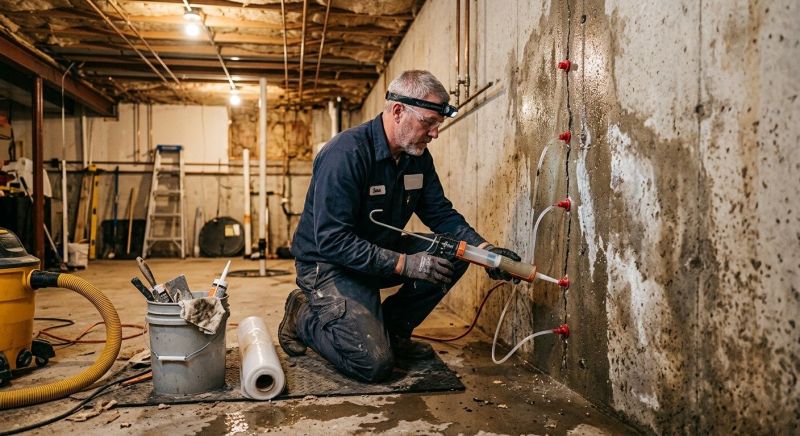 Wet Basement Solutions in Tampa, FL